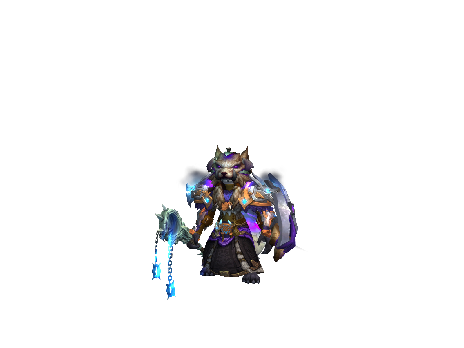 Dapplet 3D character render