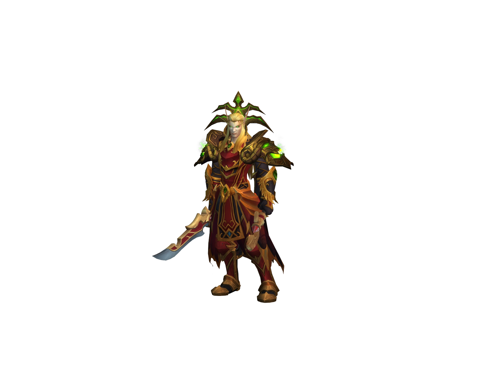 Lanthìan 3D character render