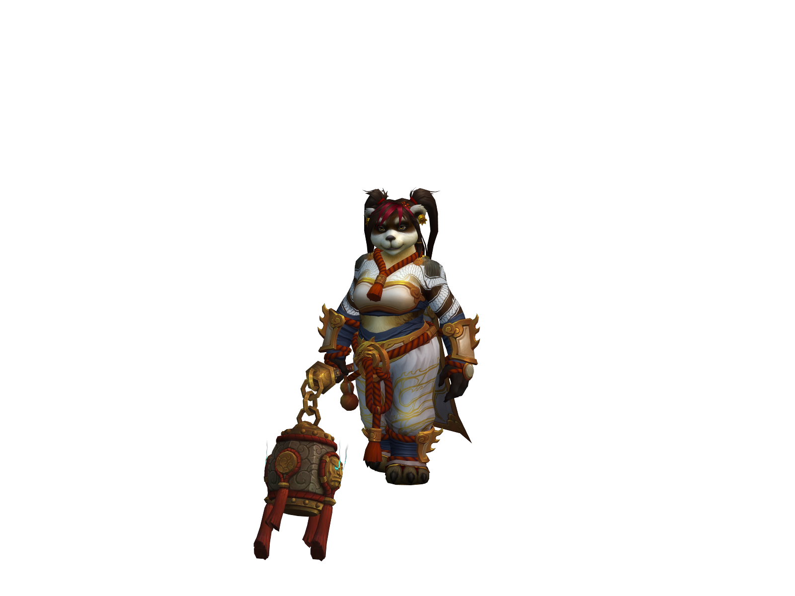 Flowermilk 3D character render