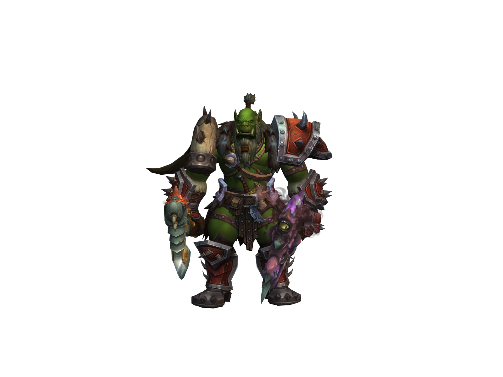 Gorognok 3D character render
