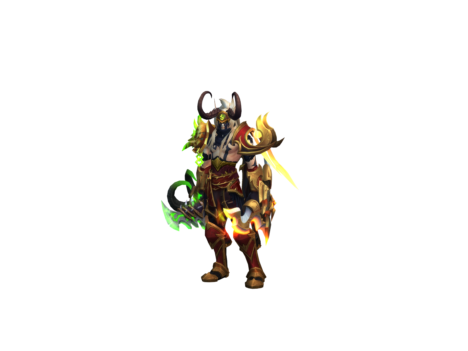 Dorienar 3D character render