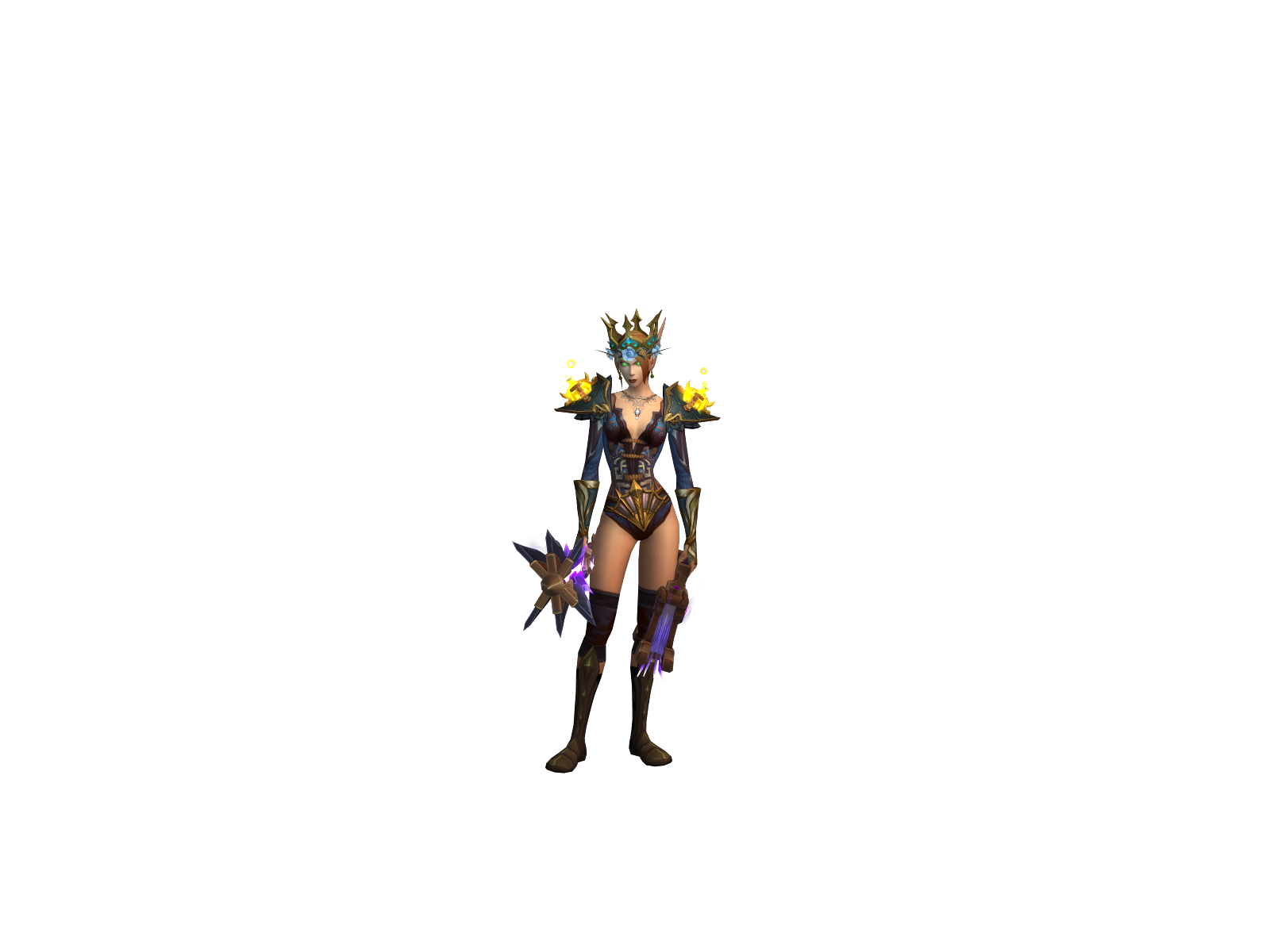 Etros 3D character render
