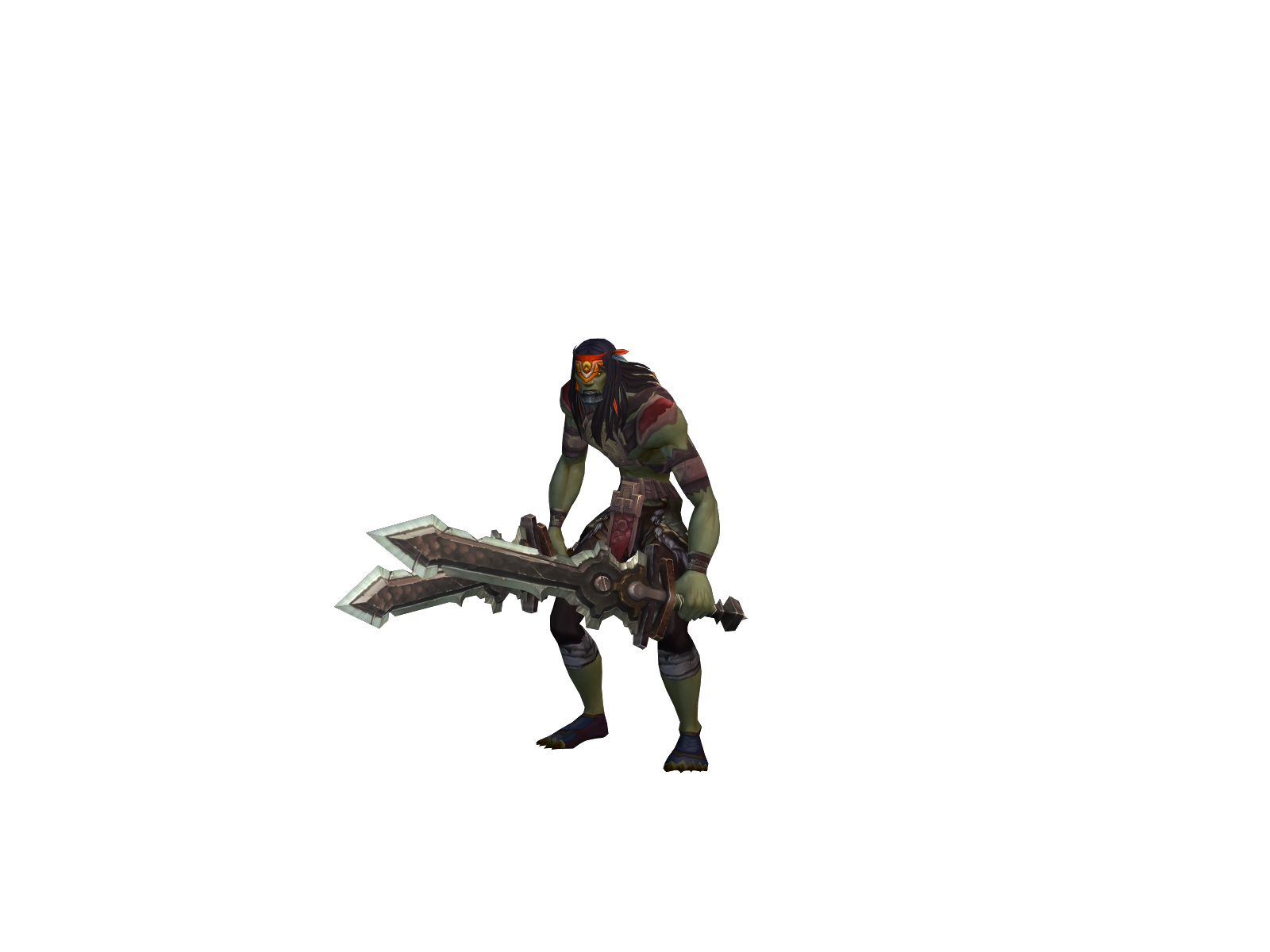 Shivfiend 3D character render