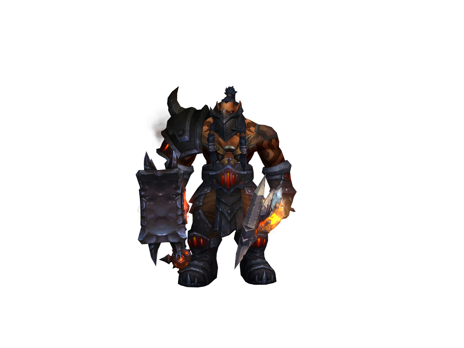 Rhothar 3D character render