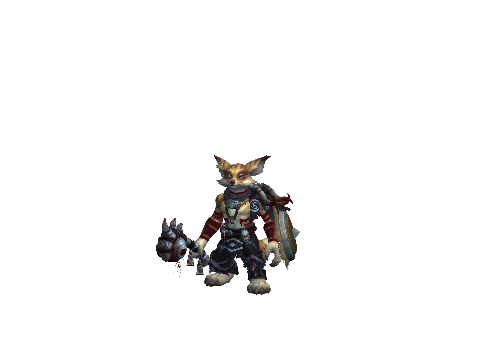 Kalni 3D character render