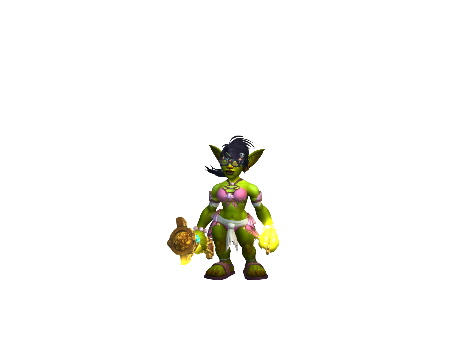 Linamelia 3D character render