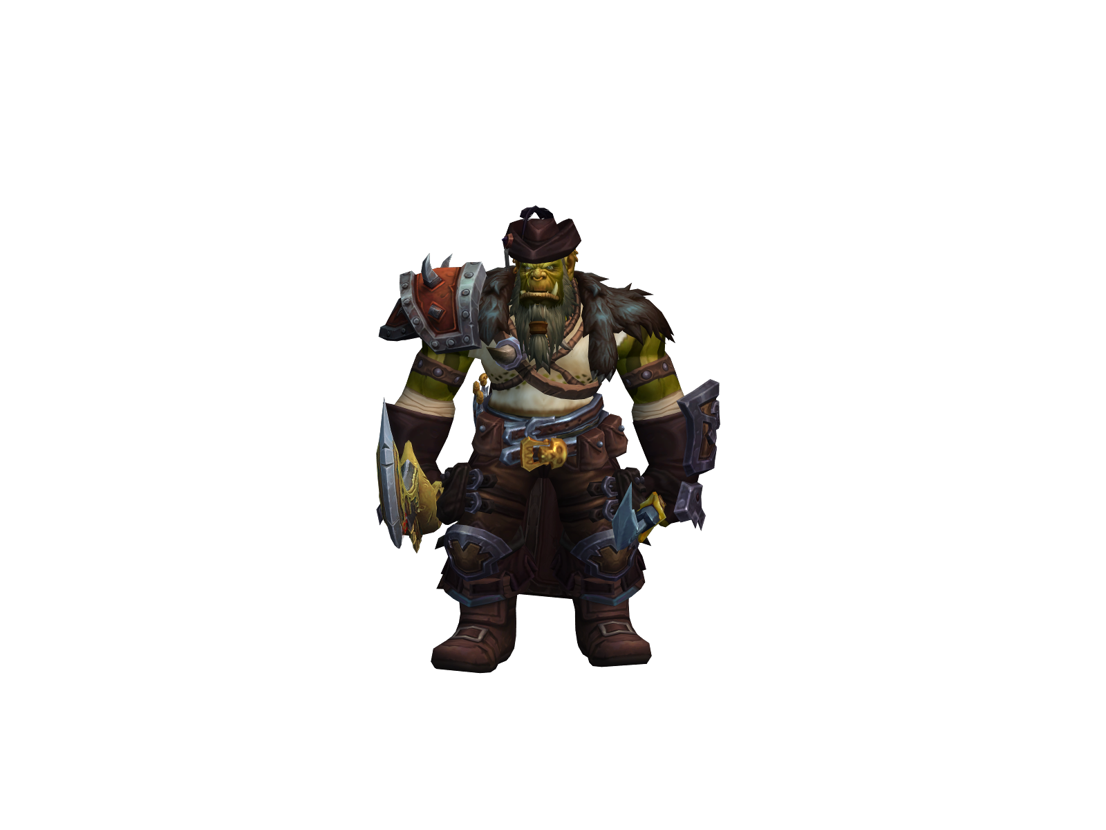 Dralliggar 3D character render