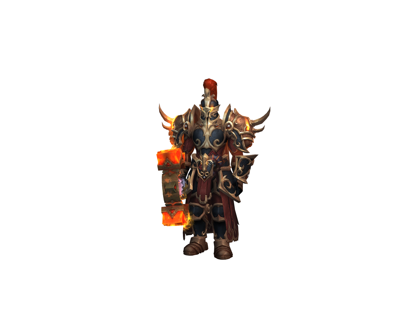 Nerfpaladin 3D character render