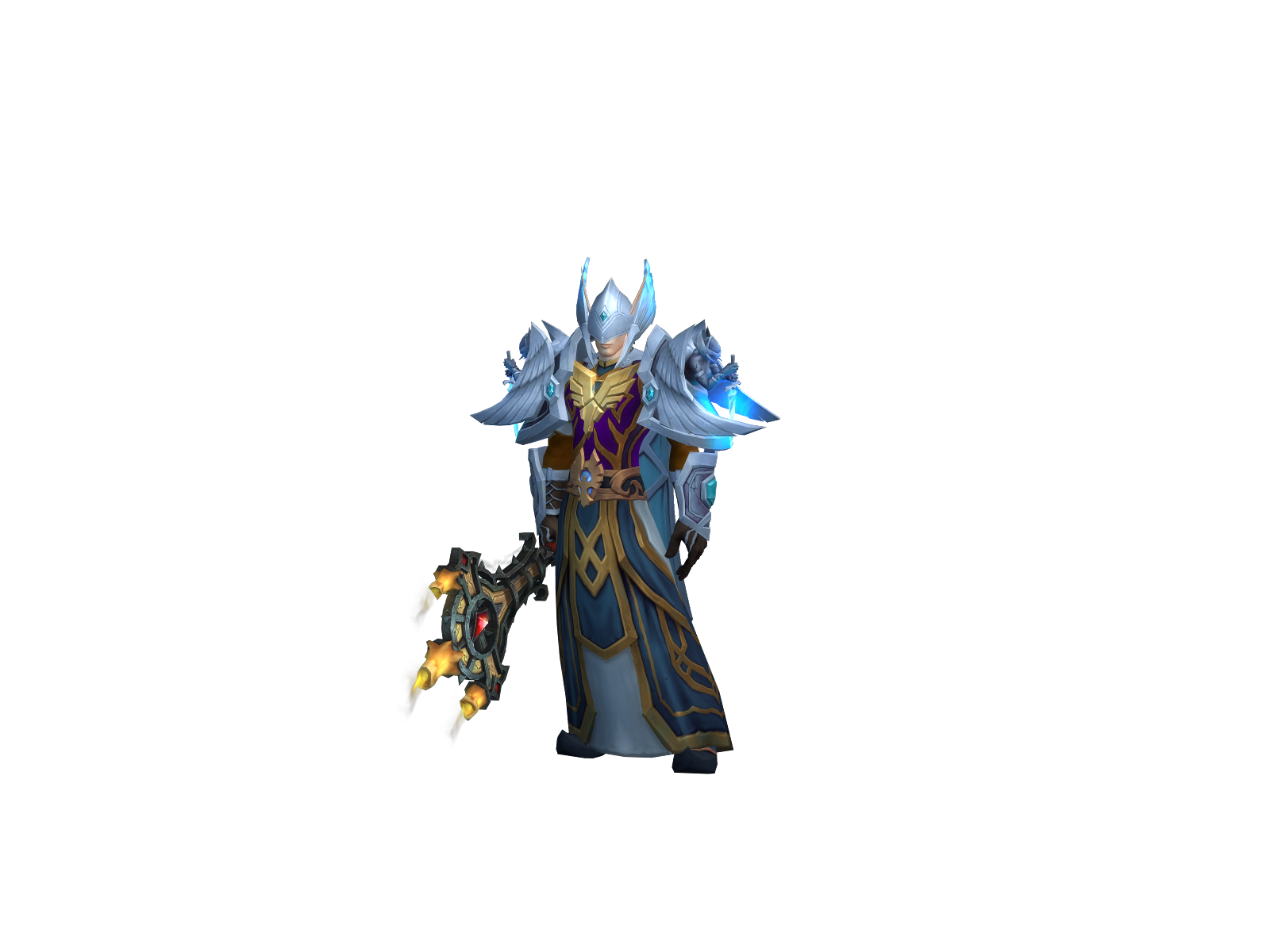 Lumenthar 3D character render