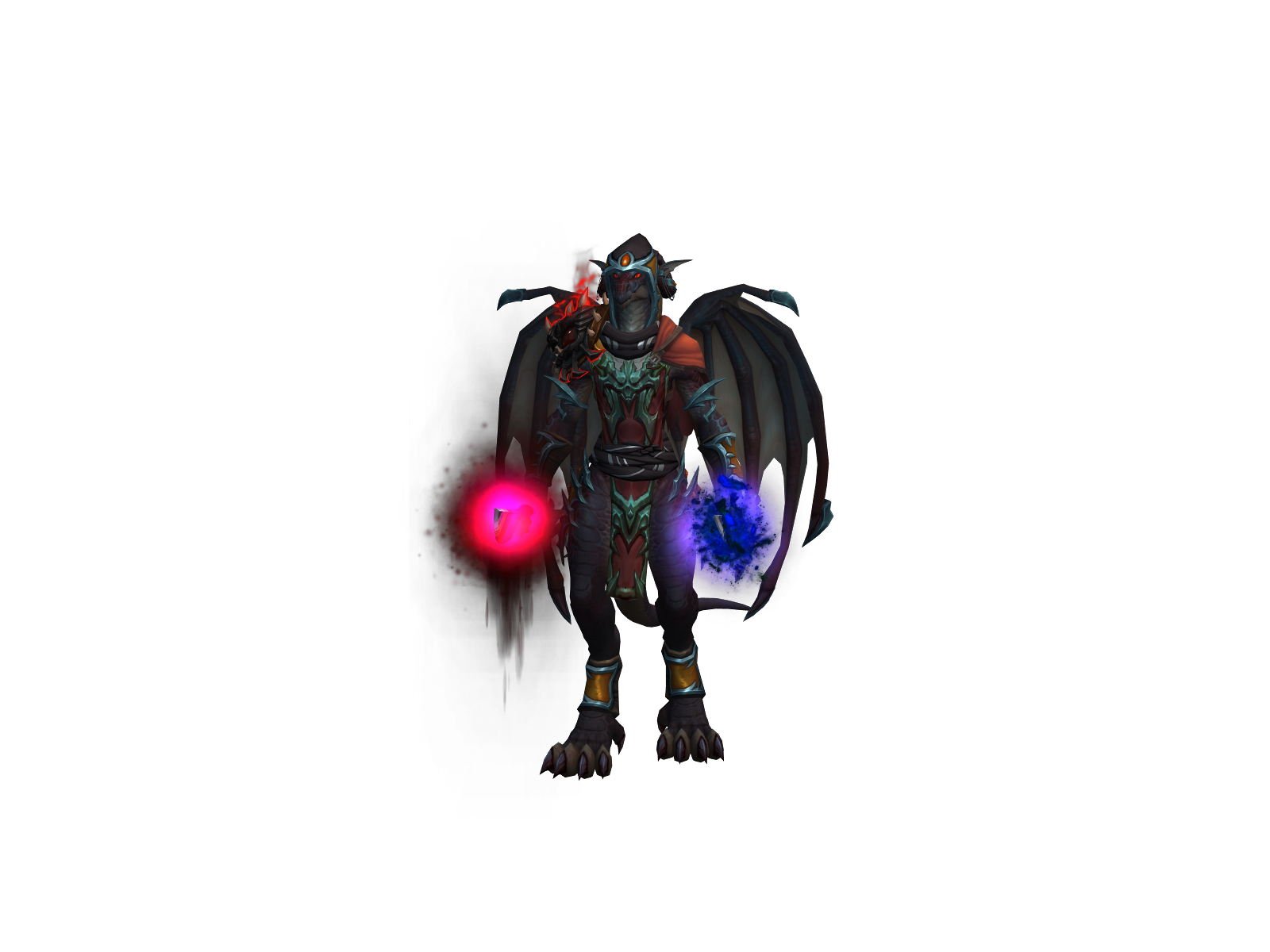 Wakes 3D character render
