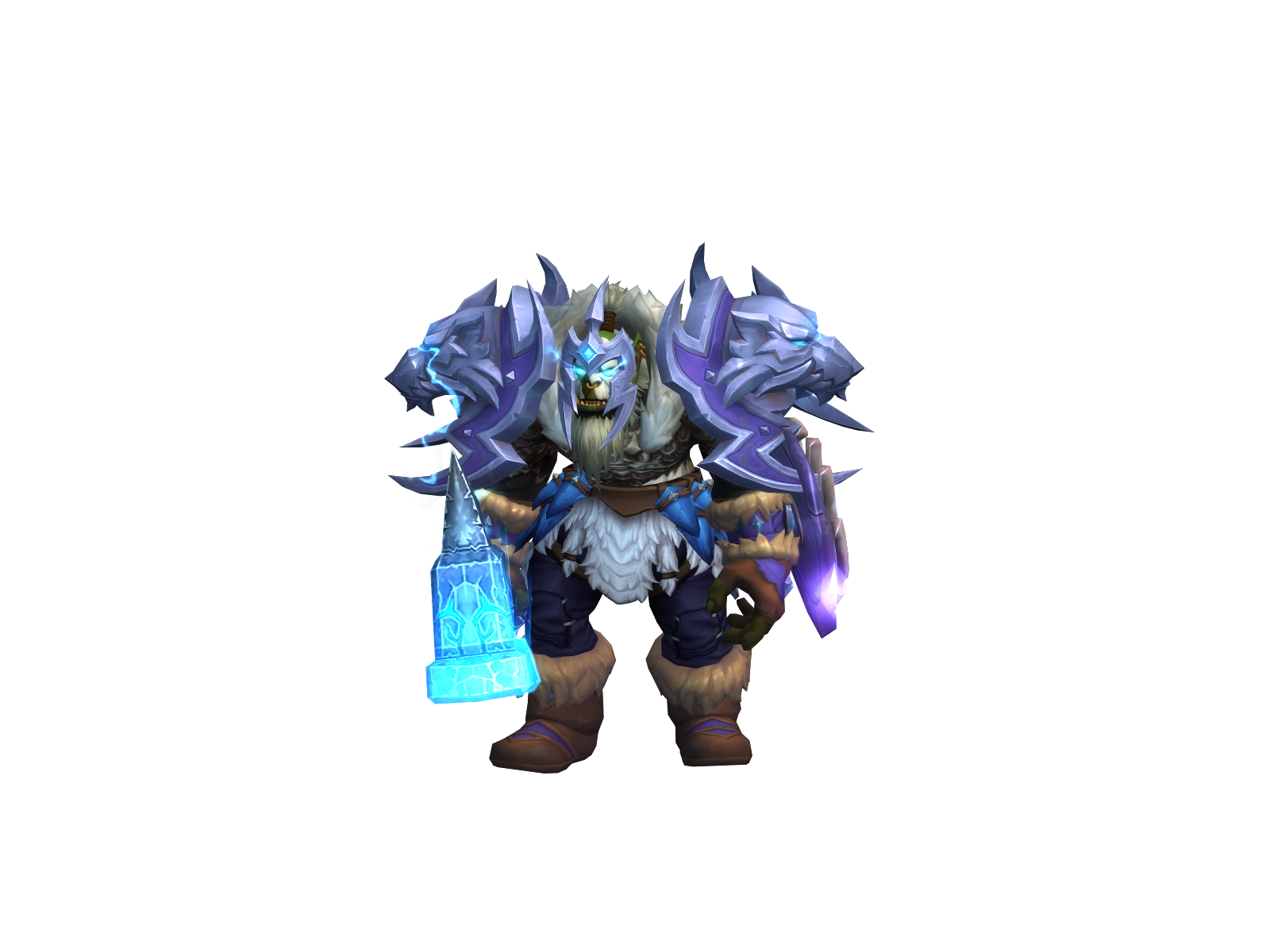 Mokgal 3D character render