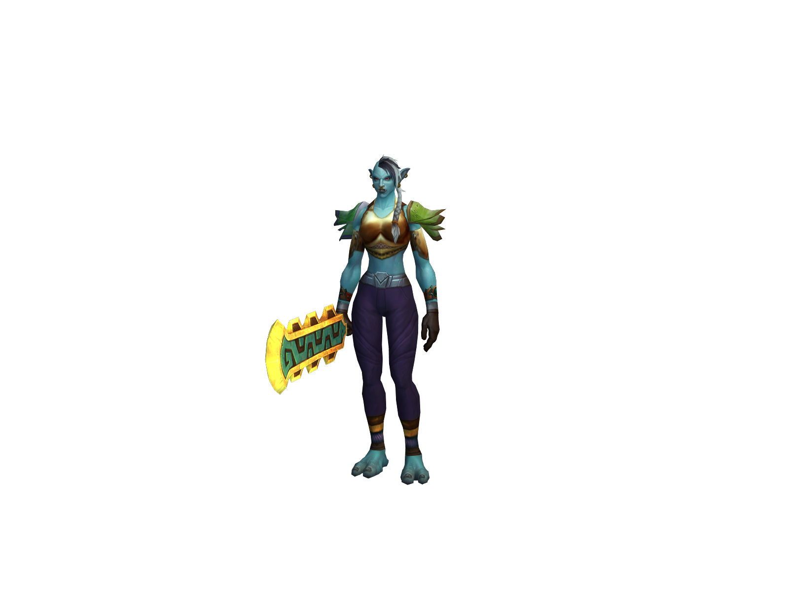 Cindòl 3D character render