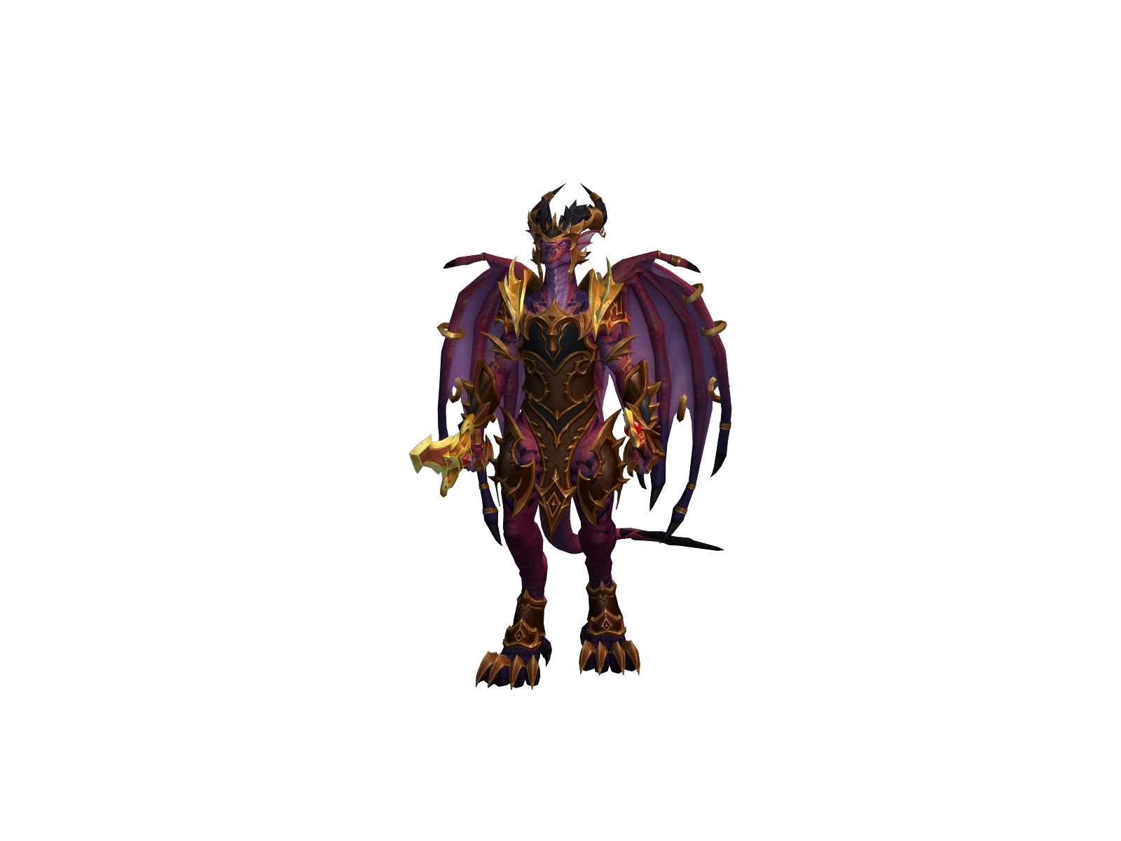 Letethel 3D character render