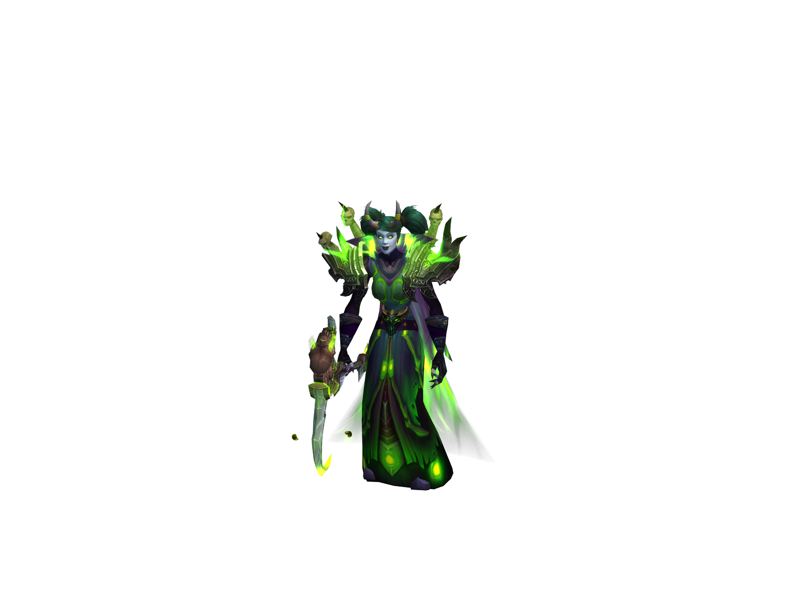 Finraziell 3D character render