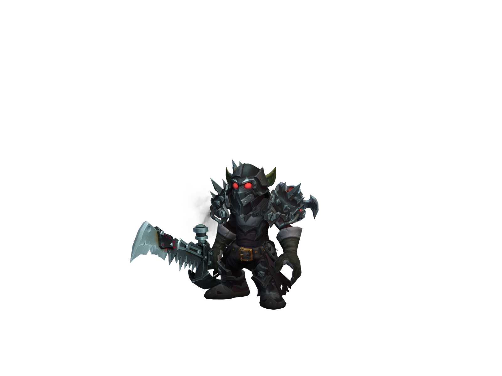 Oilsick 3D character render