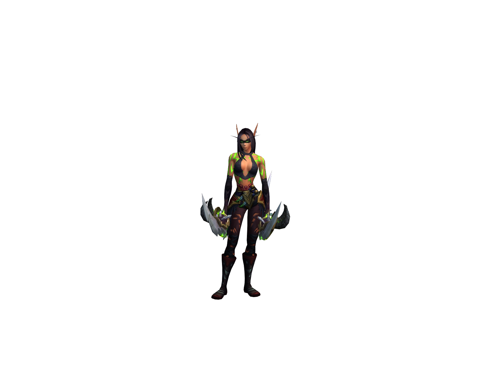 Felniri 3D character render