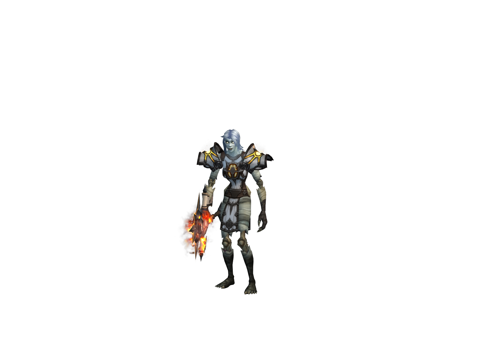 Aristane 3D character render
