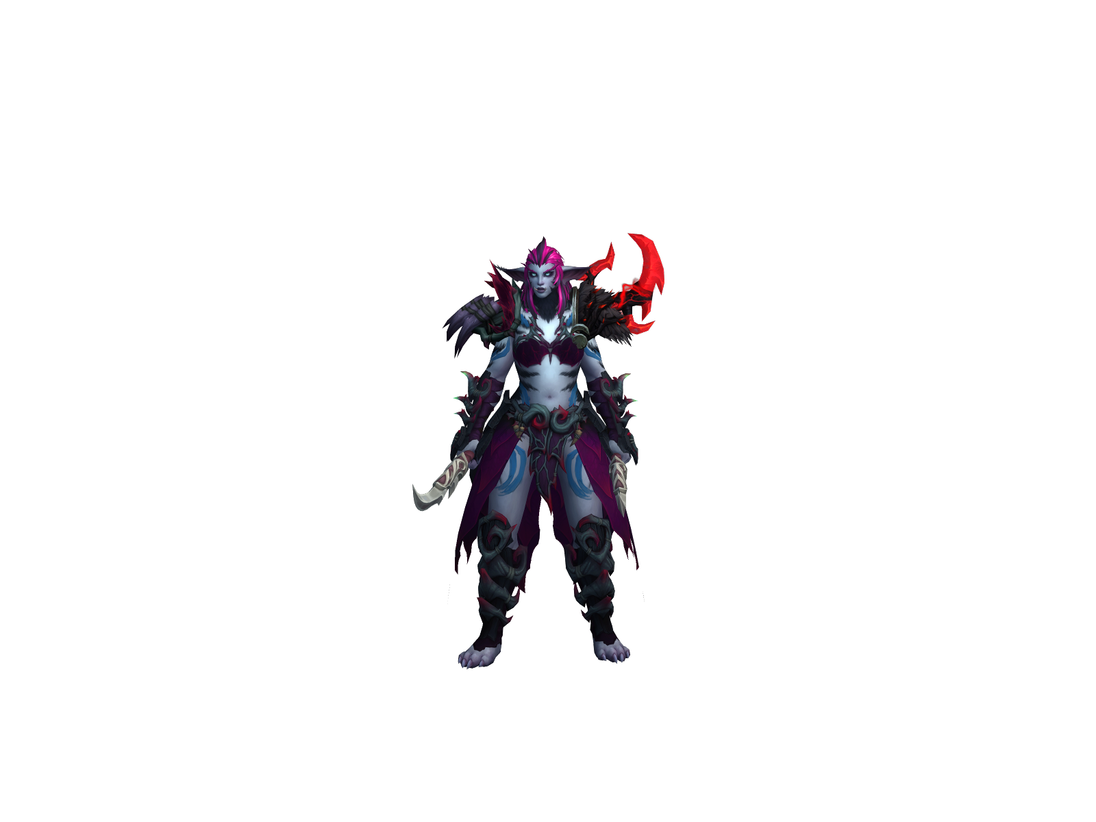 Okova 3D character render