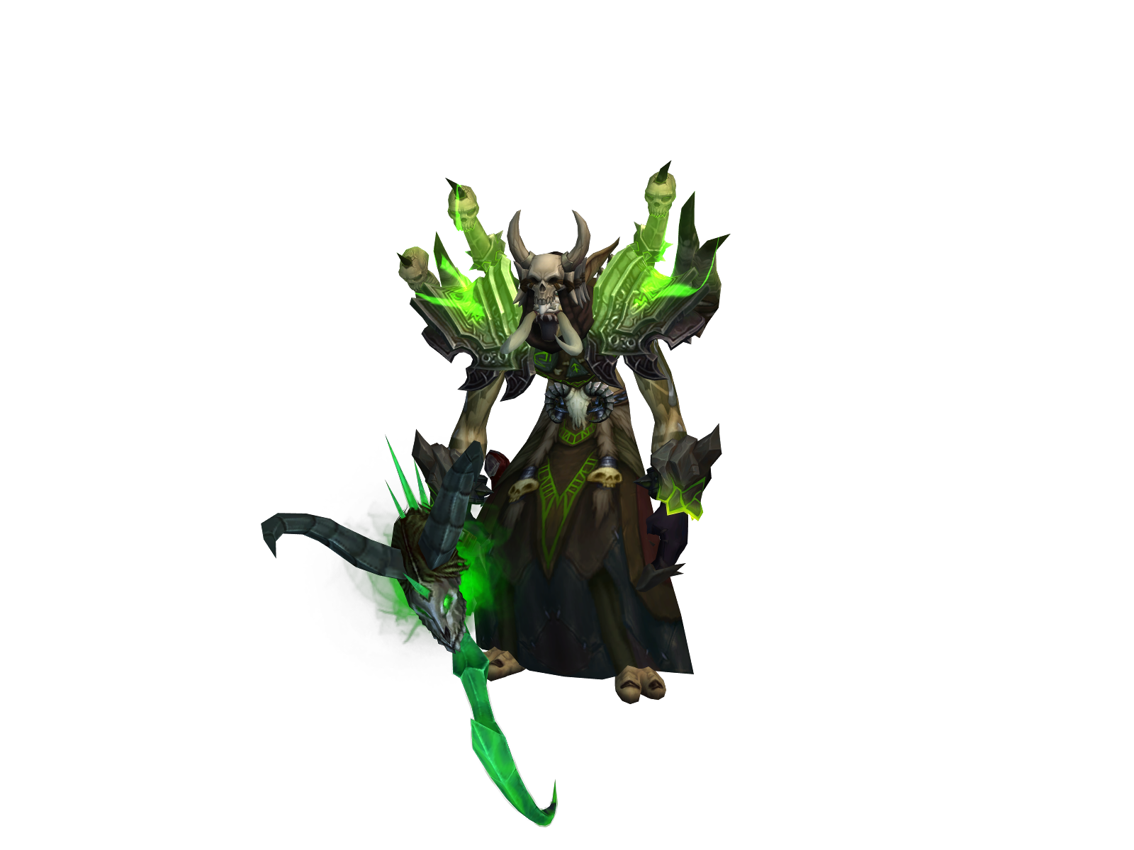 Deztrø 3D character render