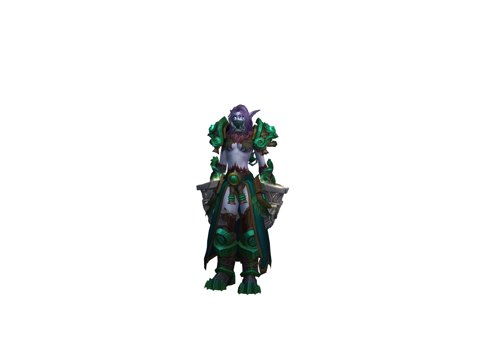 Meiw 3D character render
