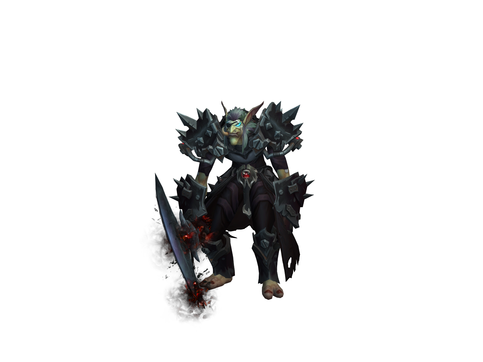 Bigspanky 3D character render