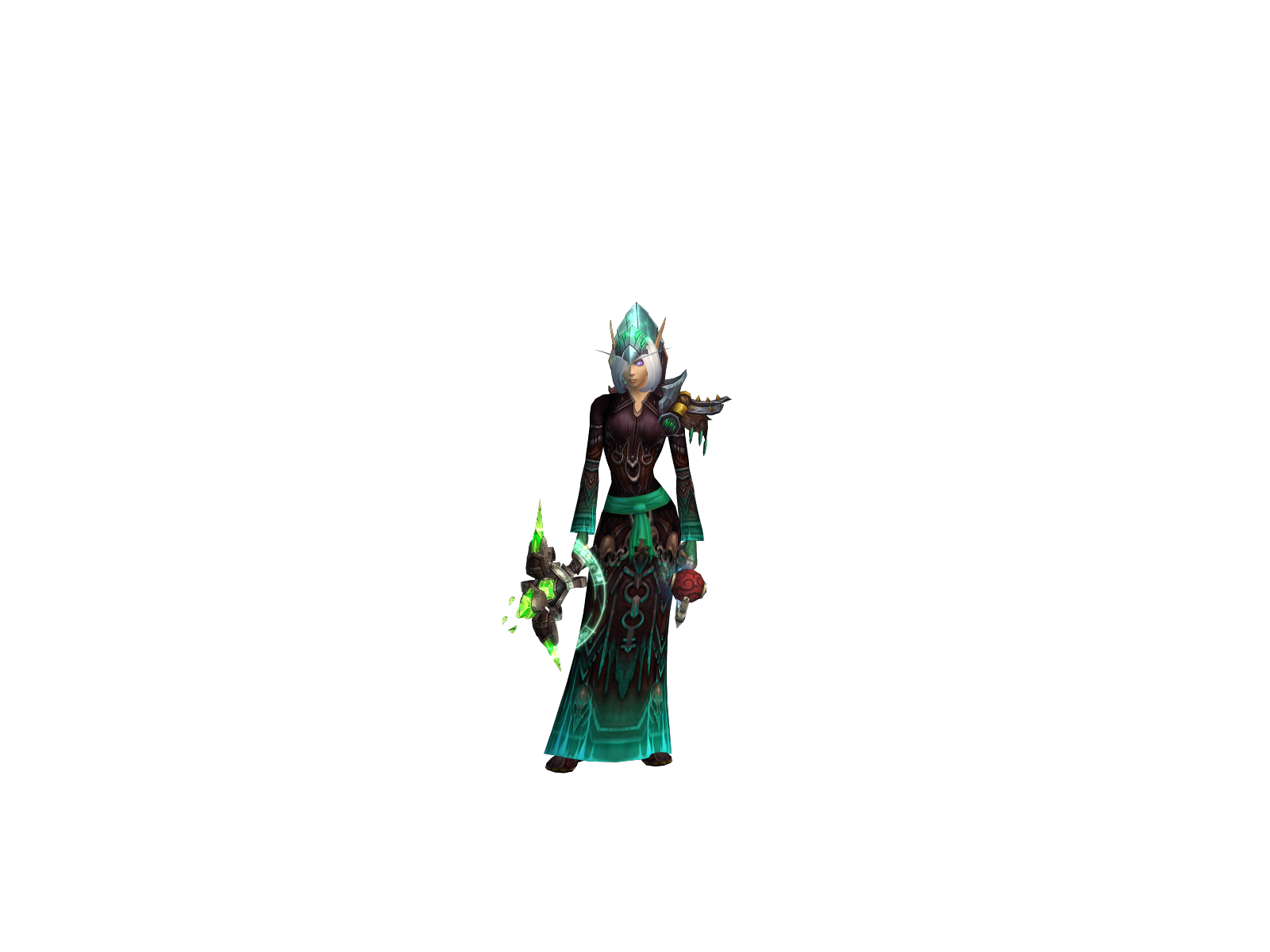 Empresscassi 3D character render