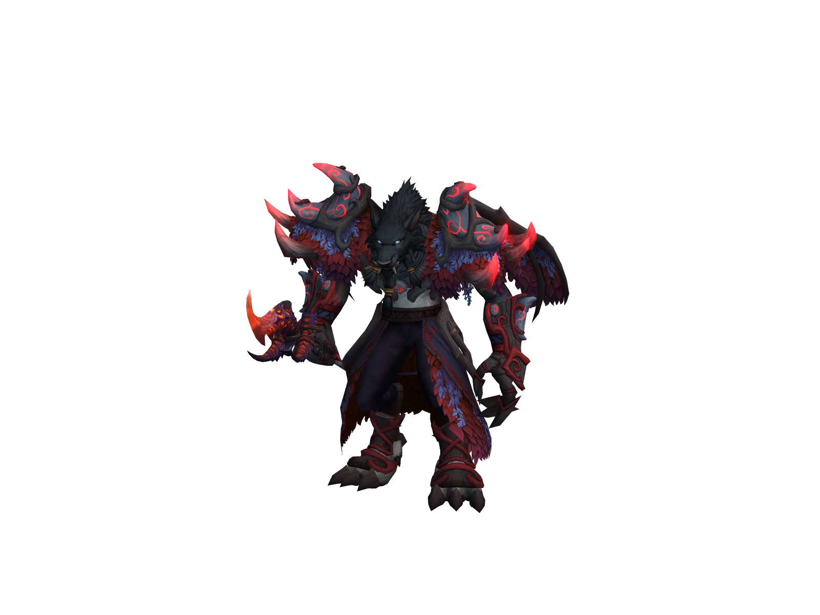 Zeddikiah 3D character render