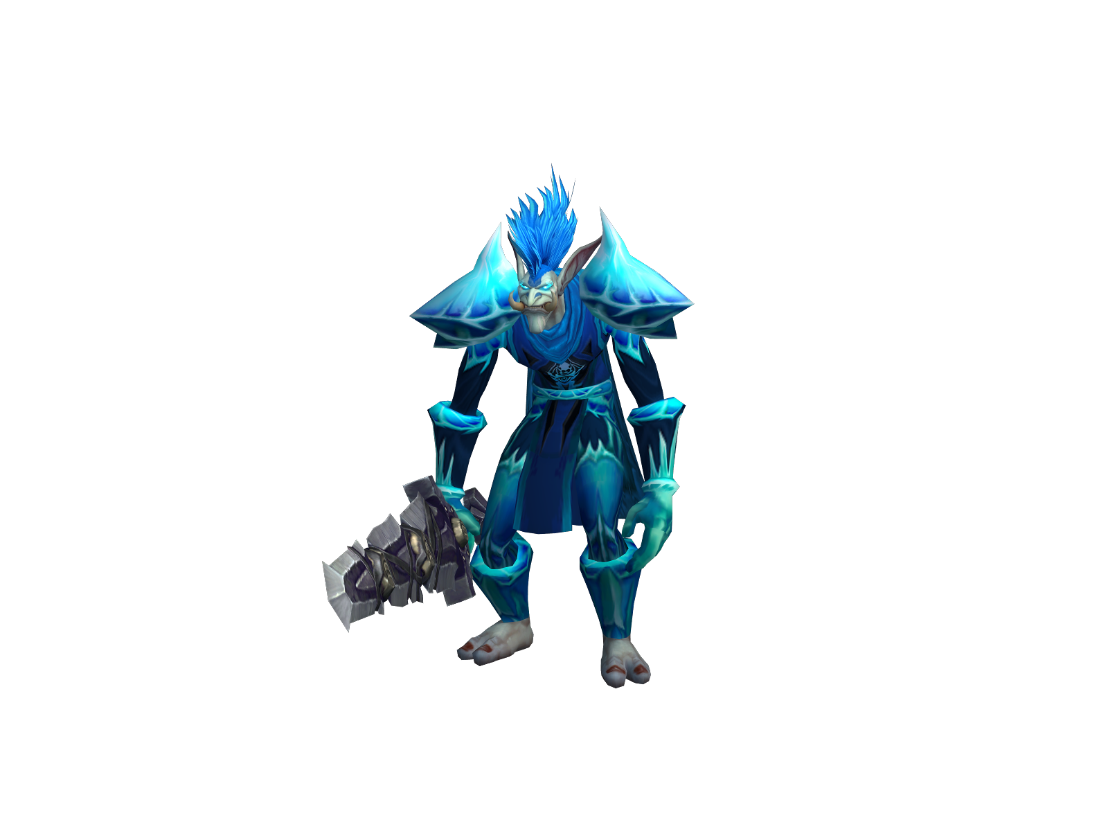 Killerwhale 3D character render