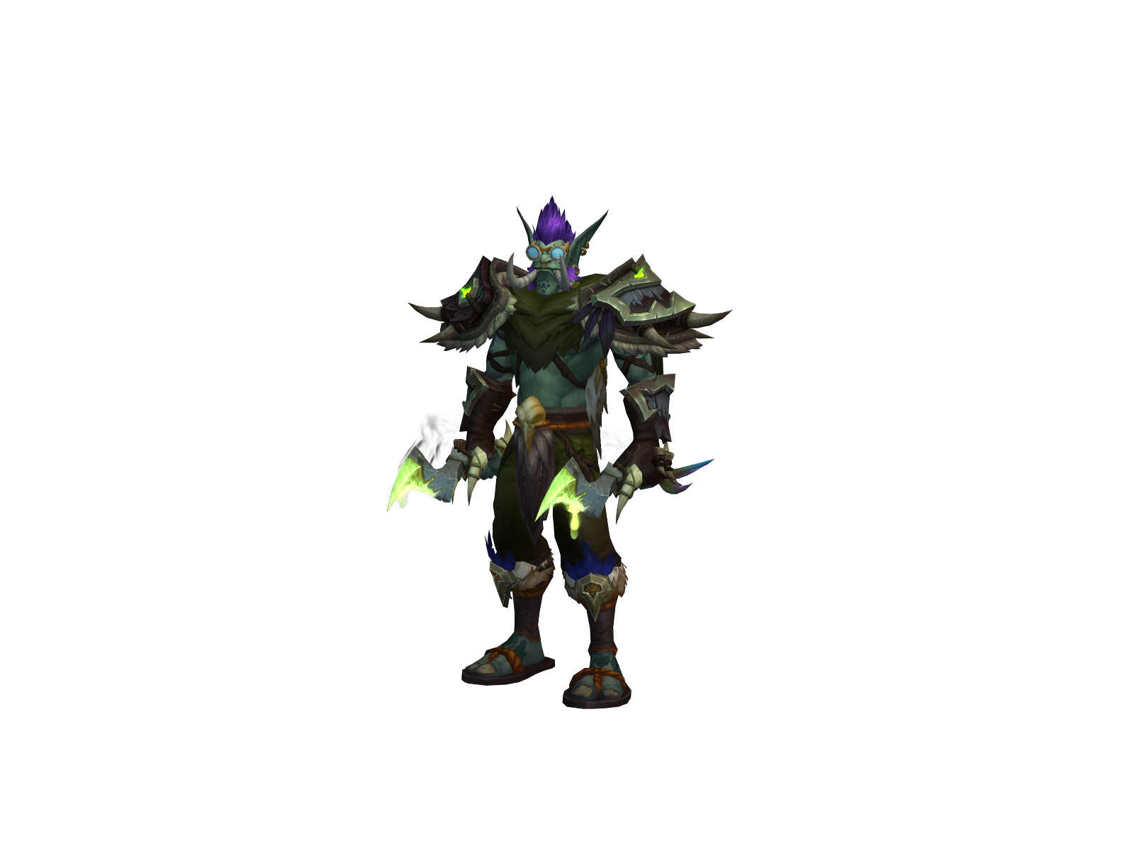 Dralzakka 3D character render