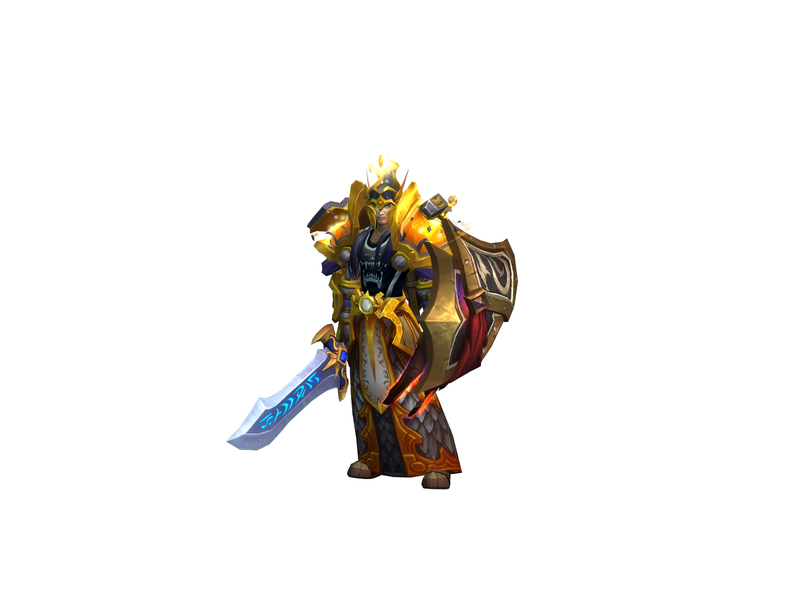 Uroshashi 3D character render