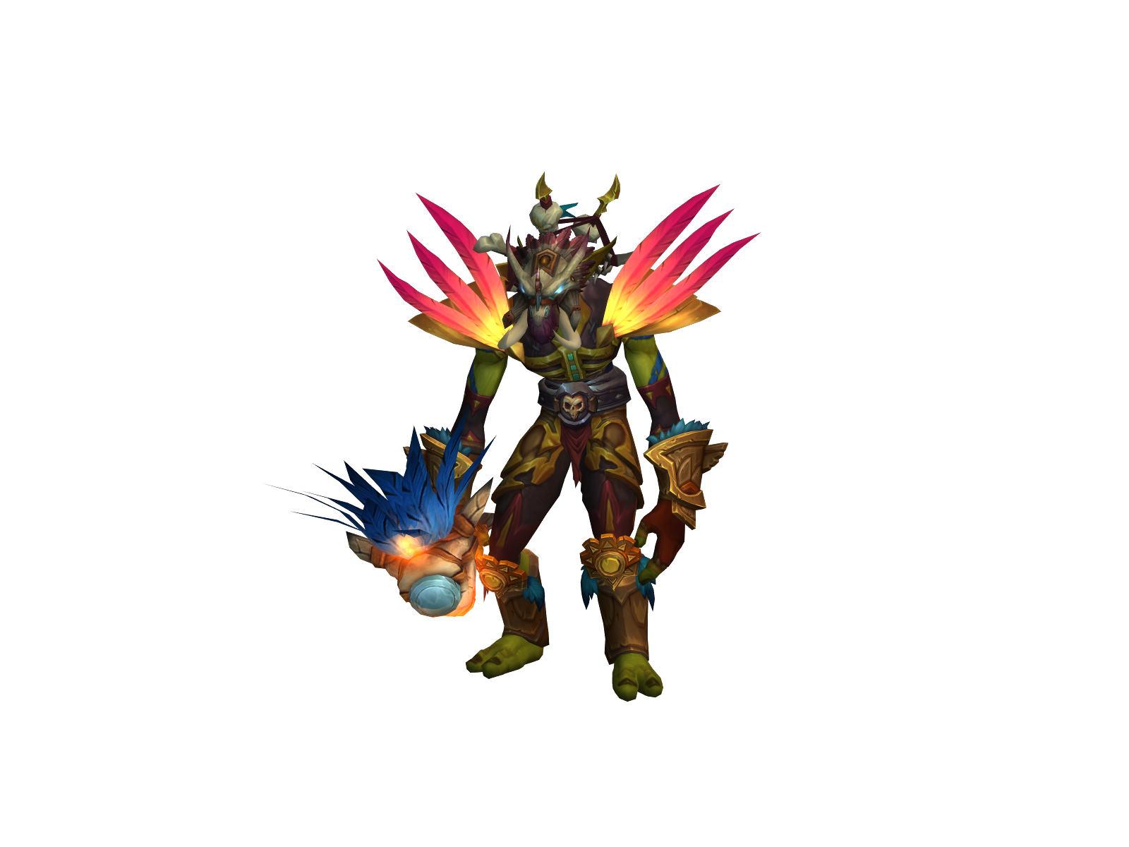 Dakzarn 3D character render