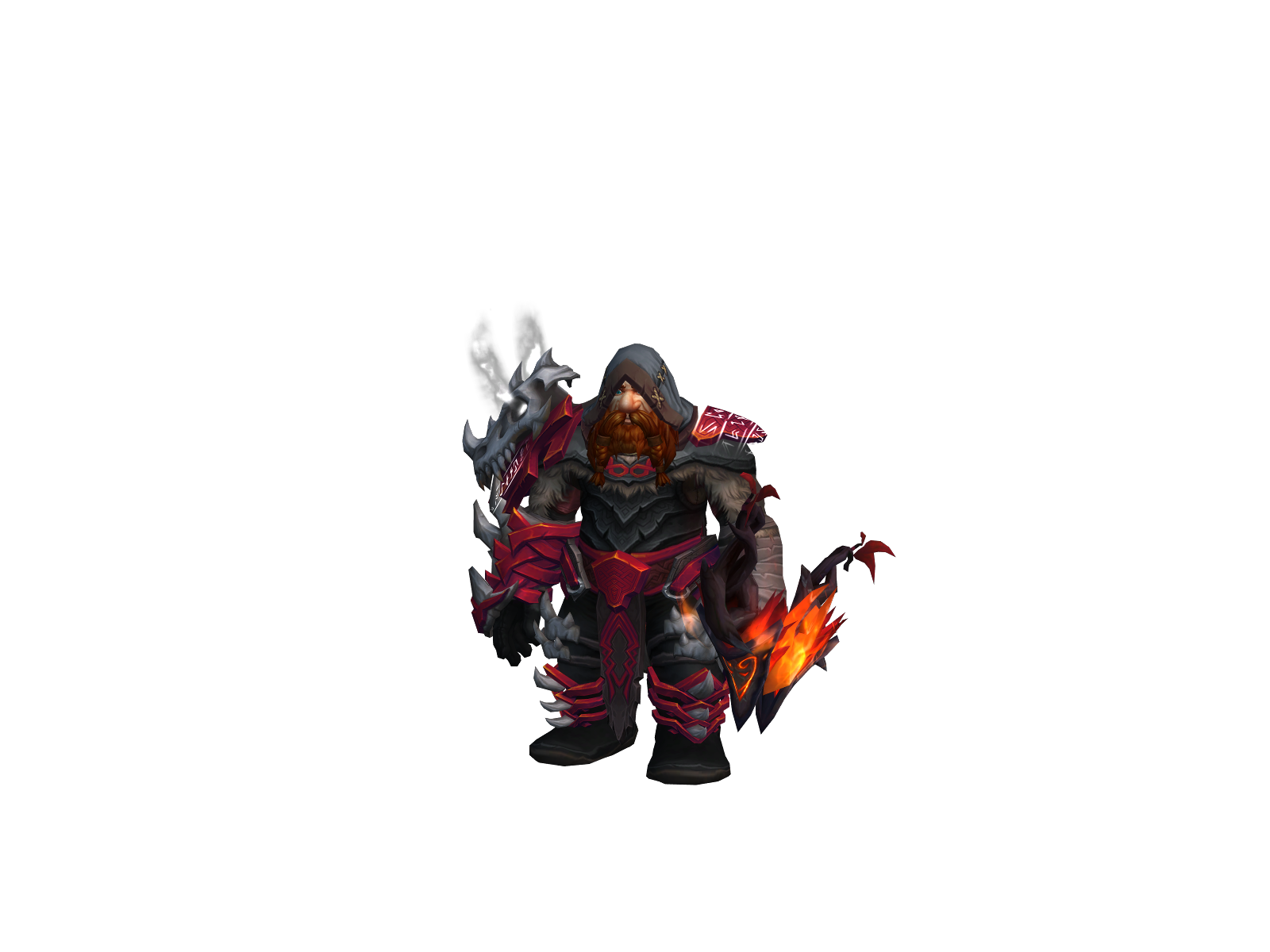 Grombeard 3D character render