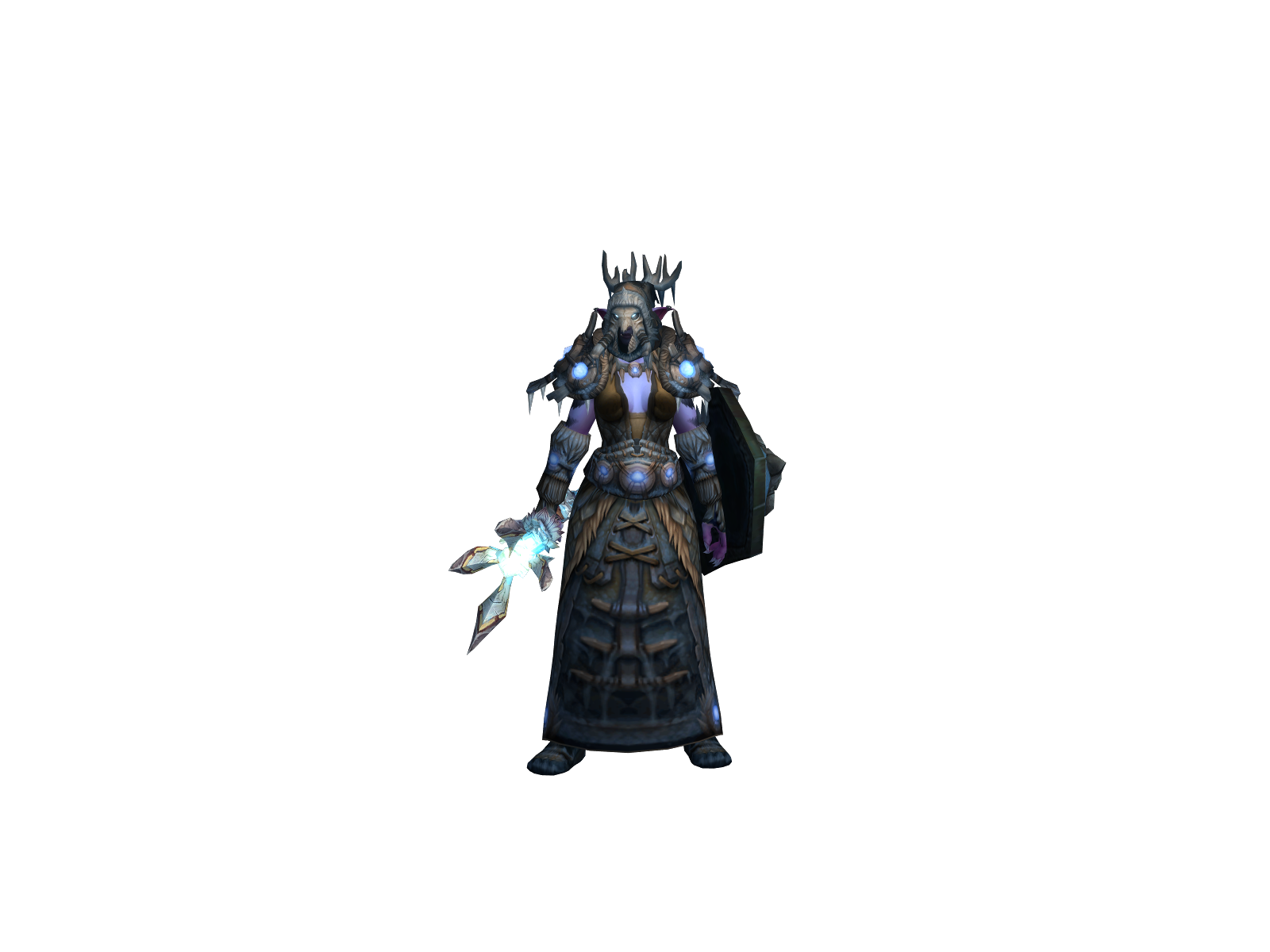 Purgemachine 3D character render
