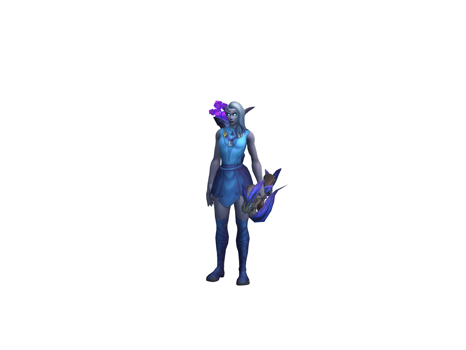 Elerien 3D character render