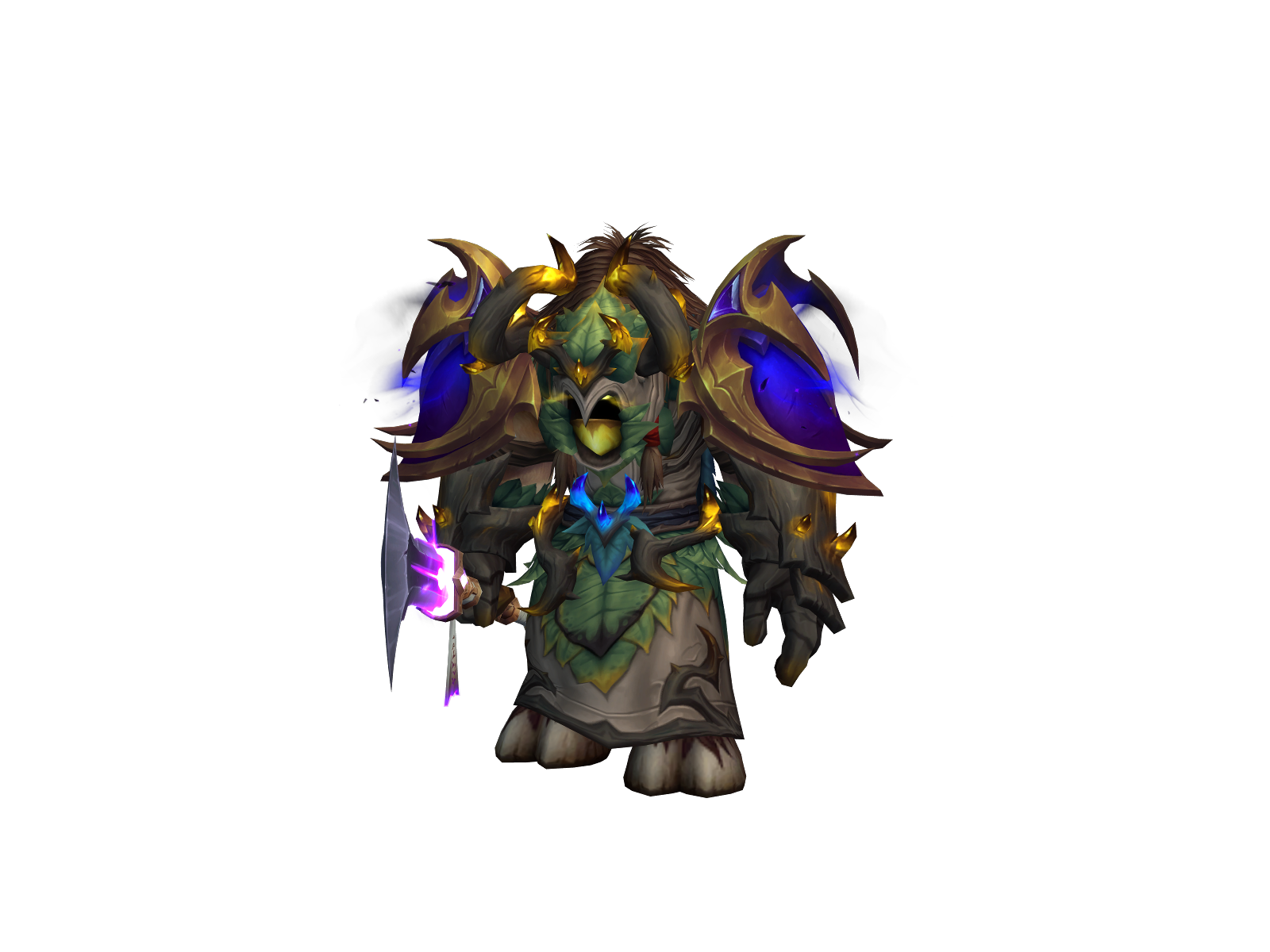 Druidzzy 3D character render