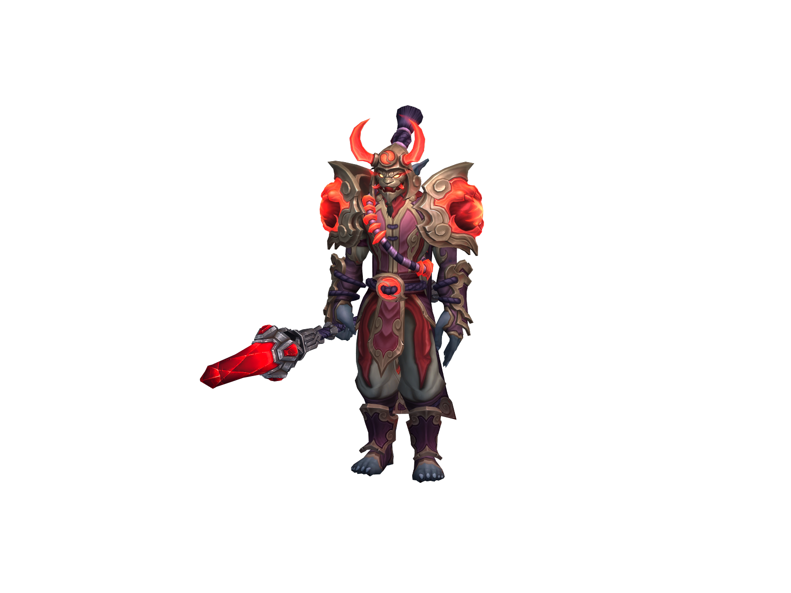 Troglomistus 3D character render
