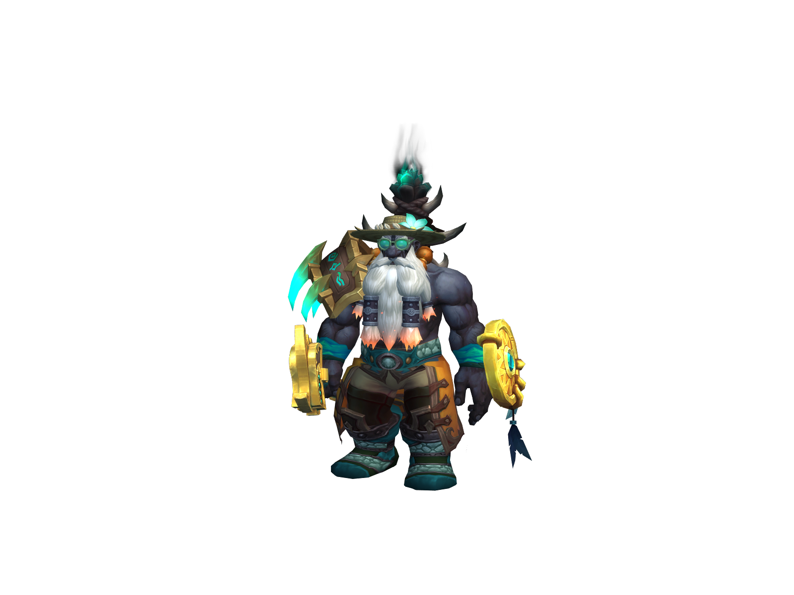 Propers 3D character render