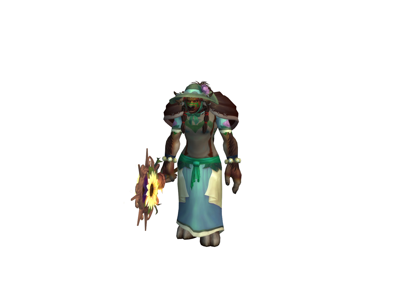 Tisfanny 3D character render