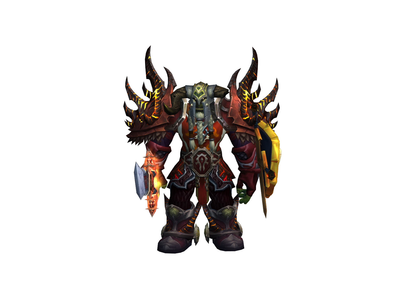 Waroz 3D character render