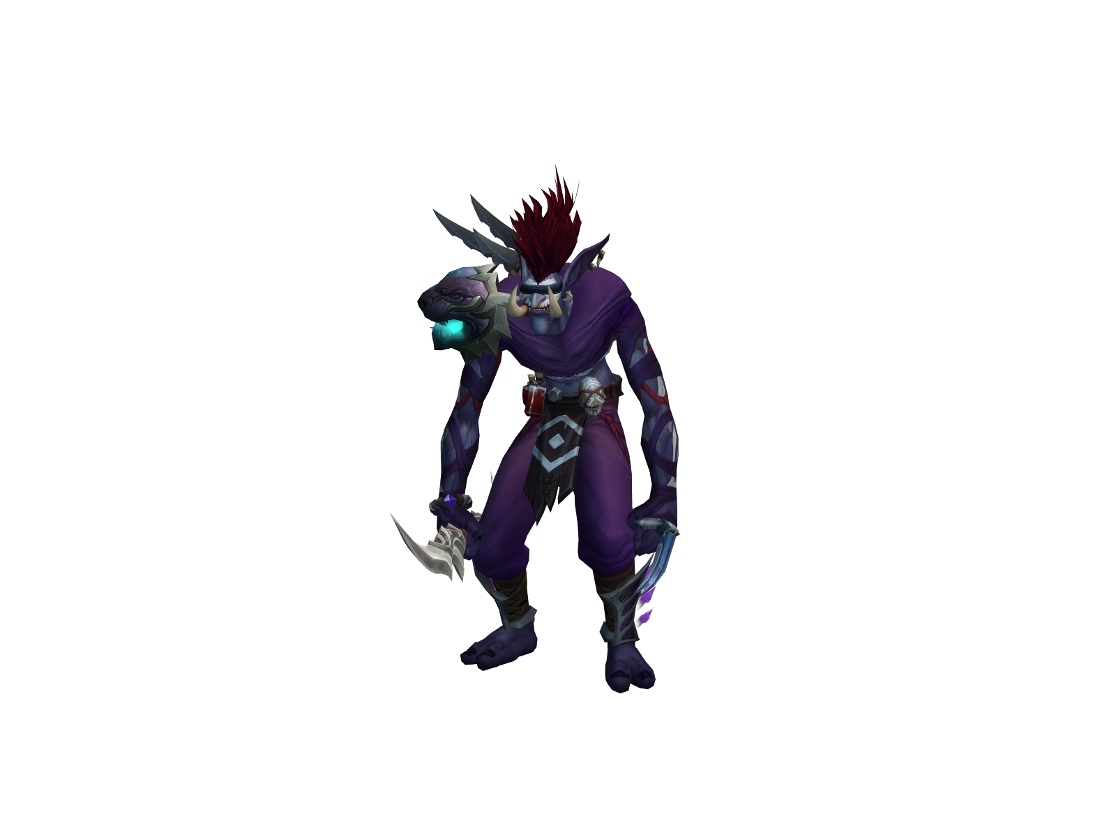 Zolanji 3D character render