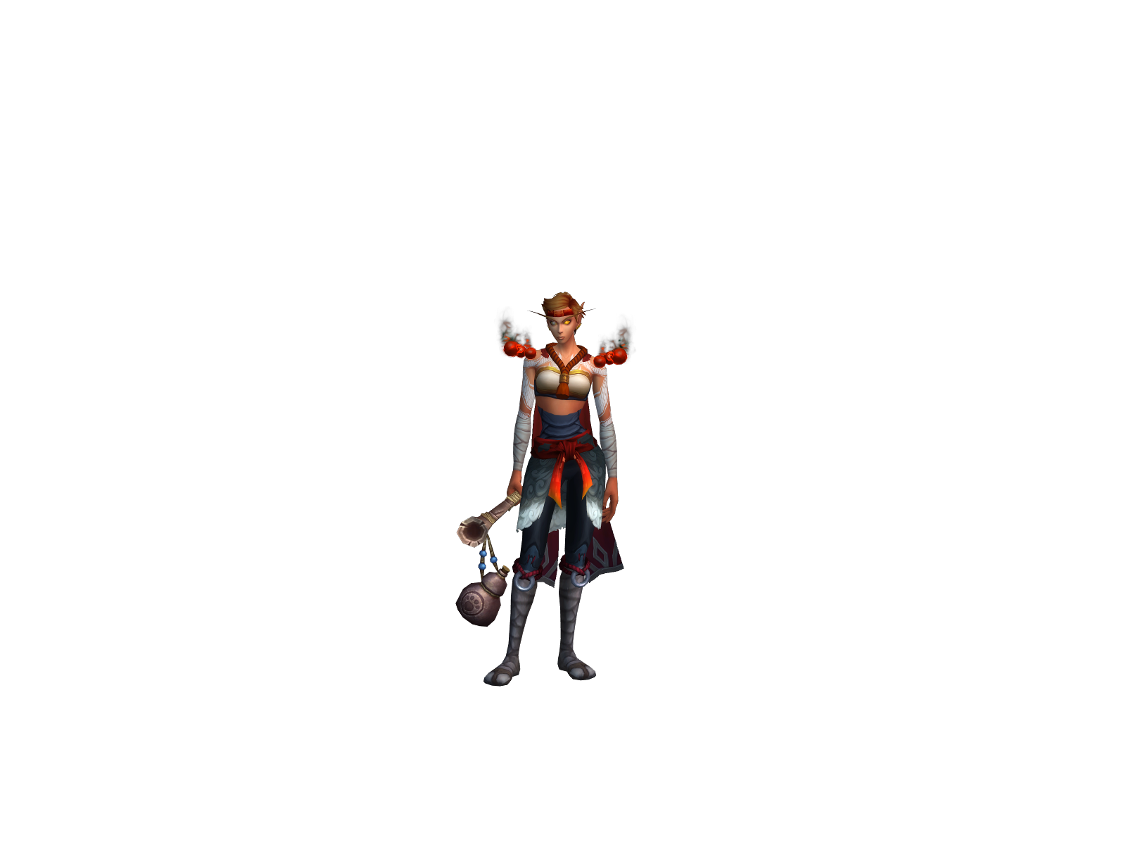 Mintula 3D character render