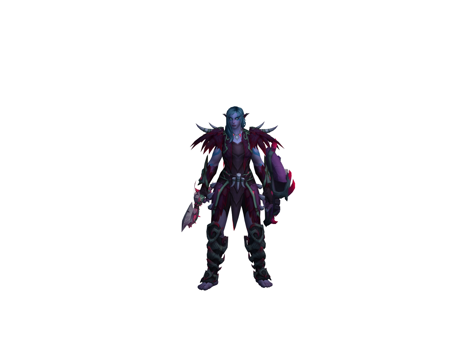Adrassera 3D character render