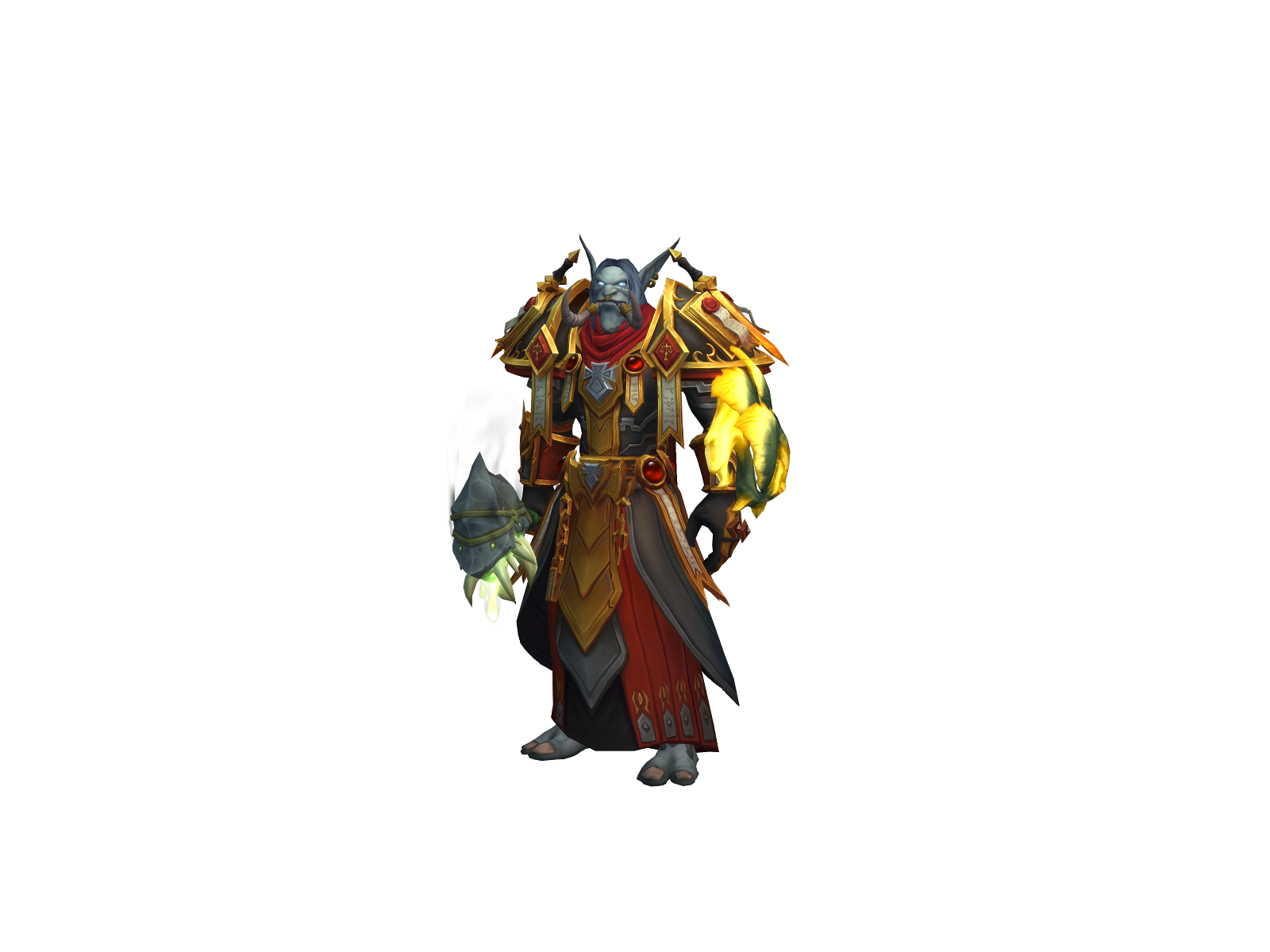 Miros 3D character render