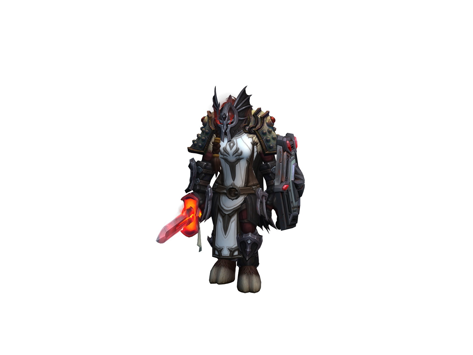 Nauriel 3D character render