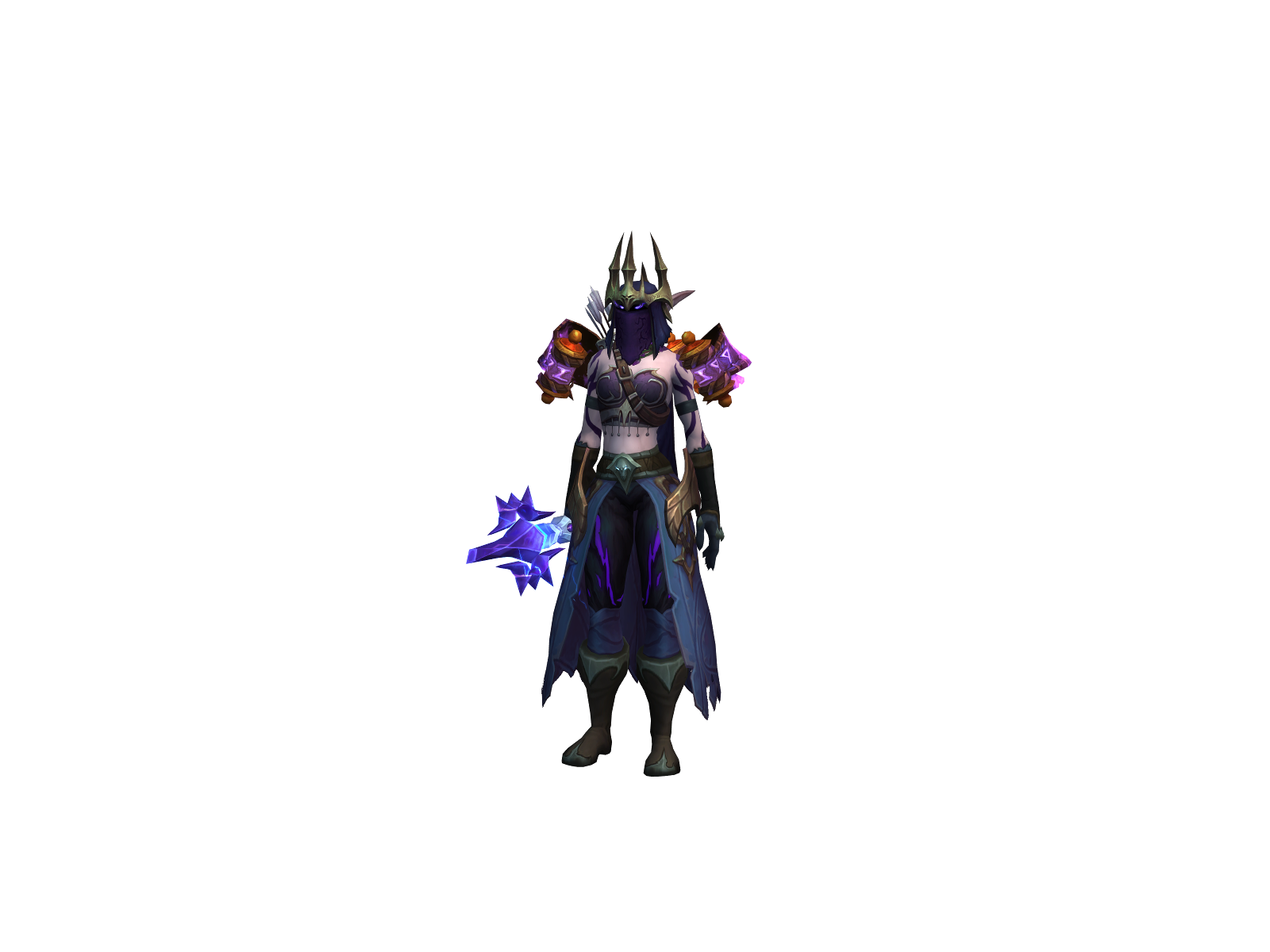 Selyr 3D character render