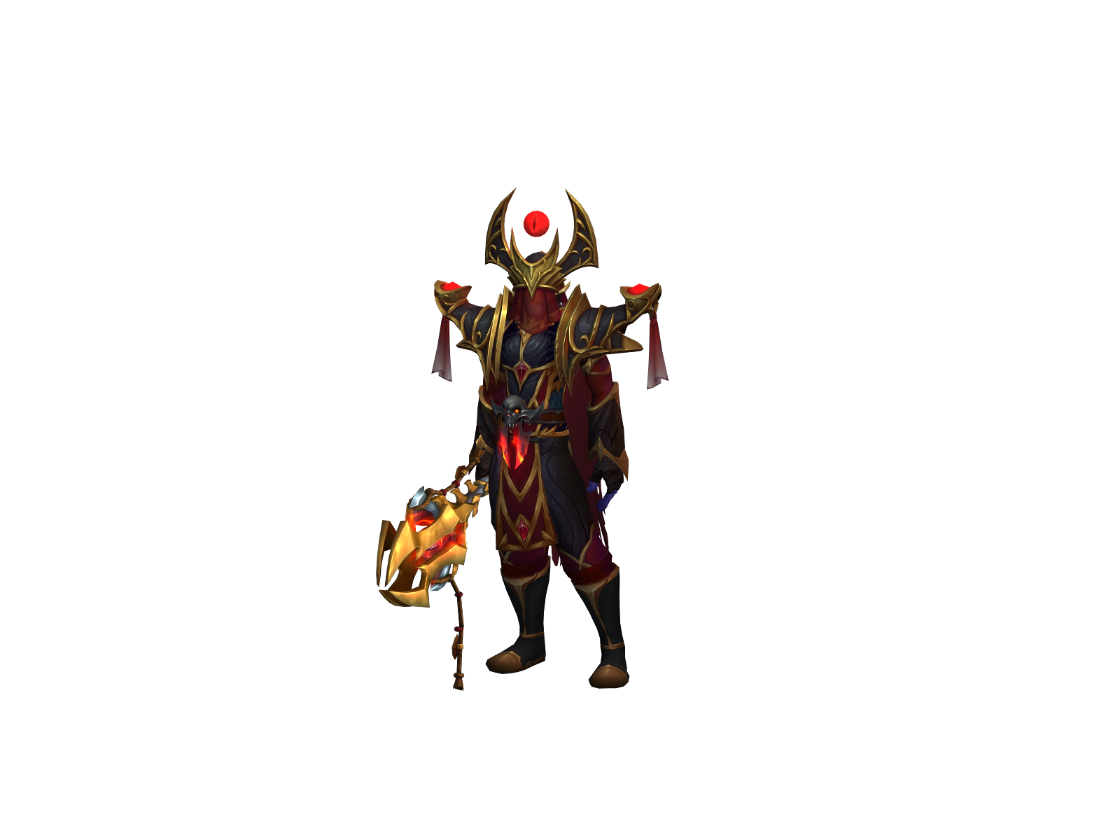 Riktal 3D character render