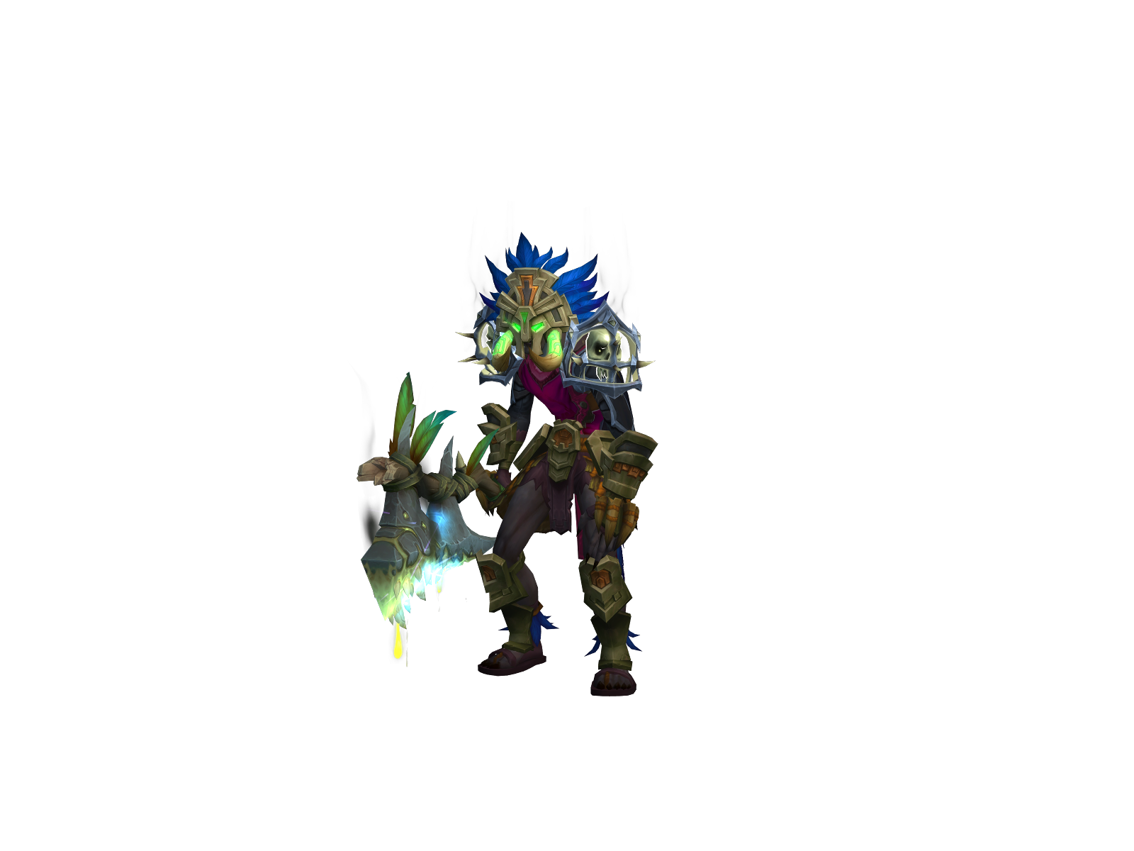 Lambent 3D character render
