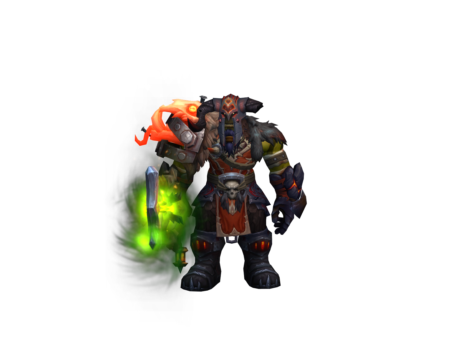 Majinnox 3D character render