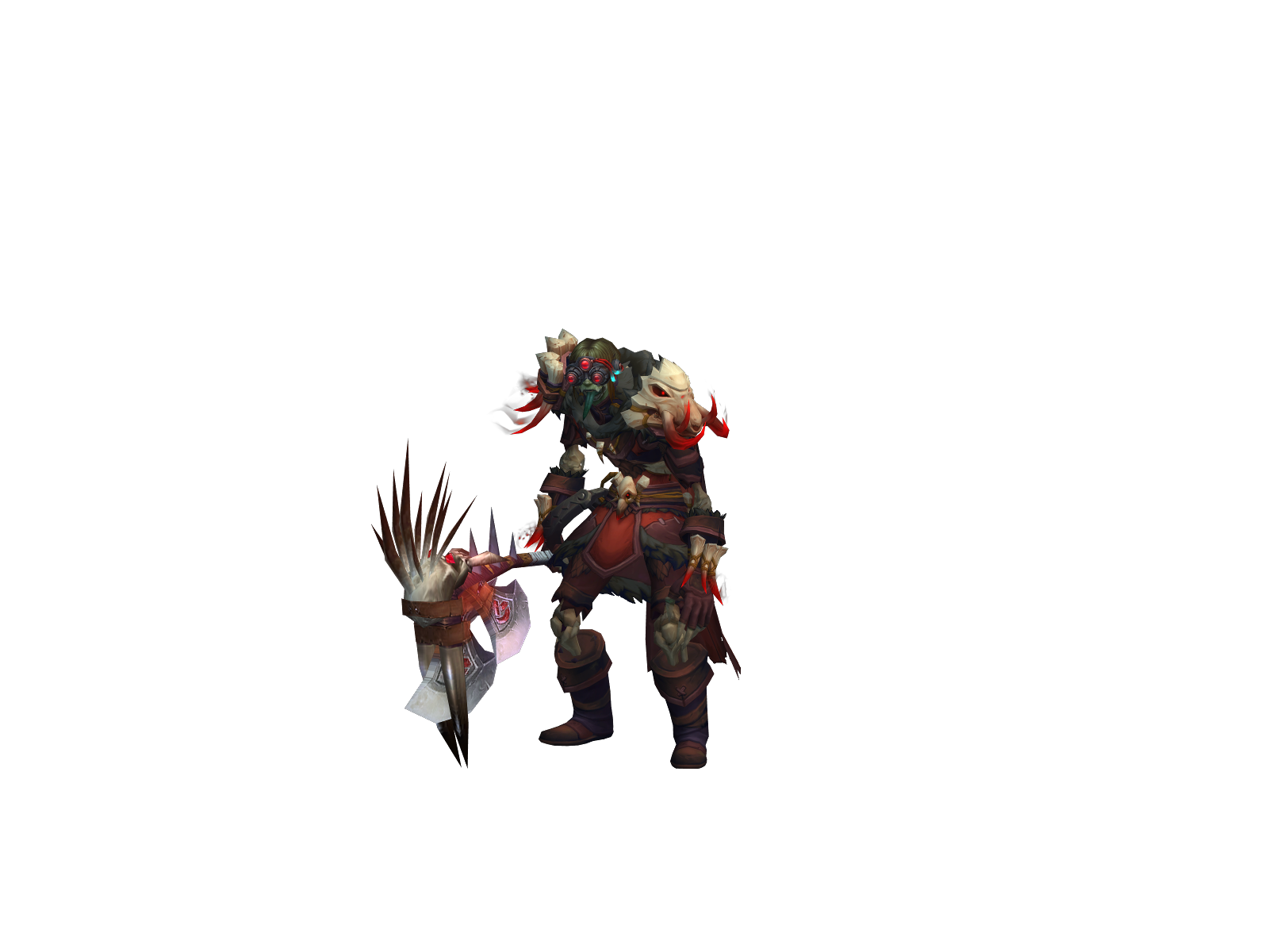 Mugnat 3D character render