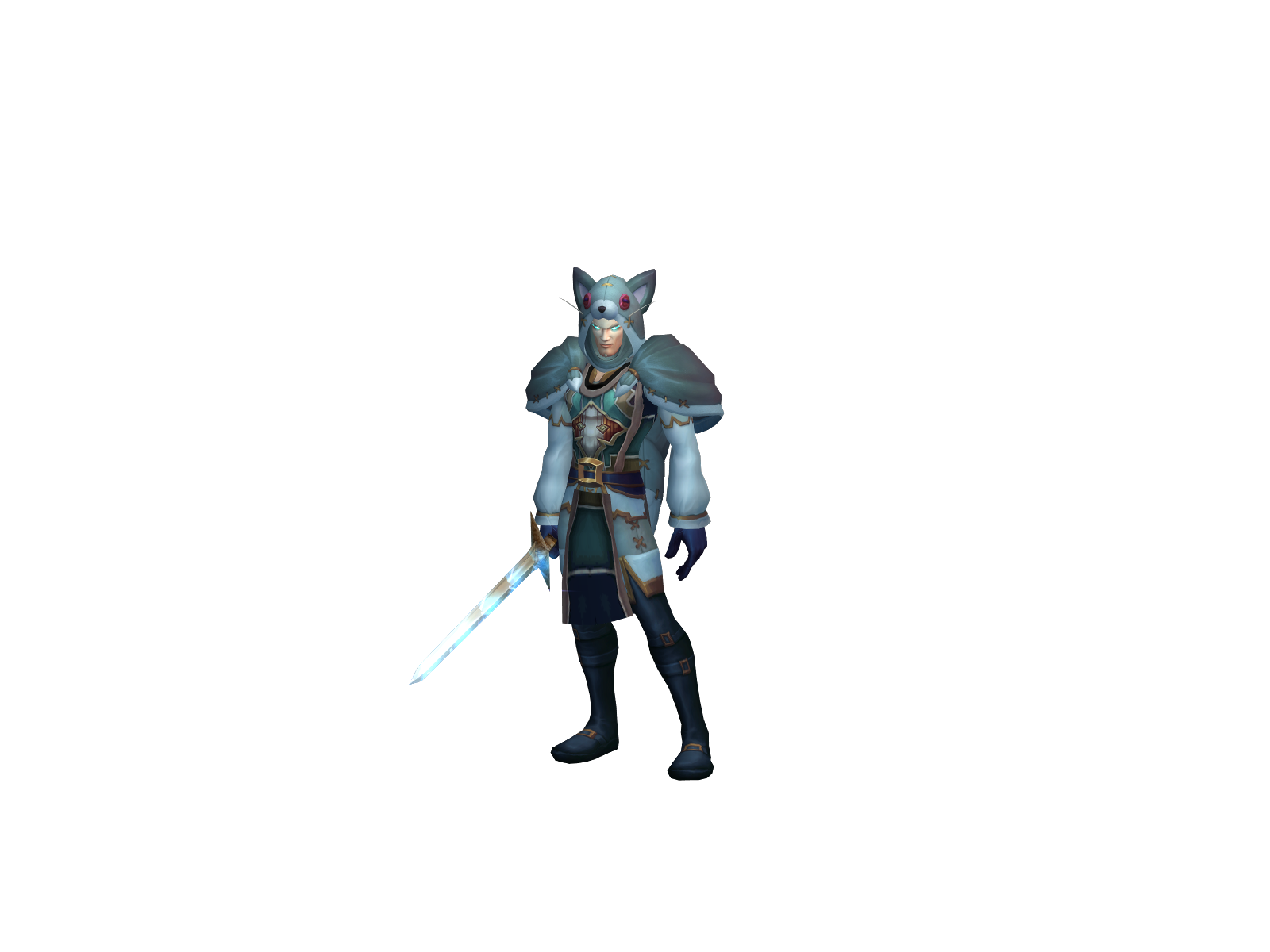 Sean 3D character render